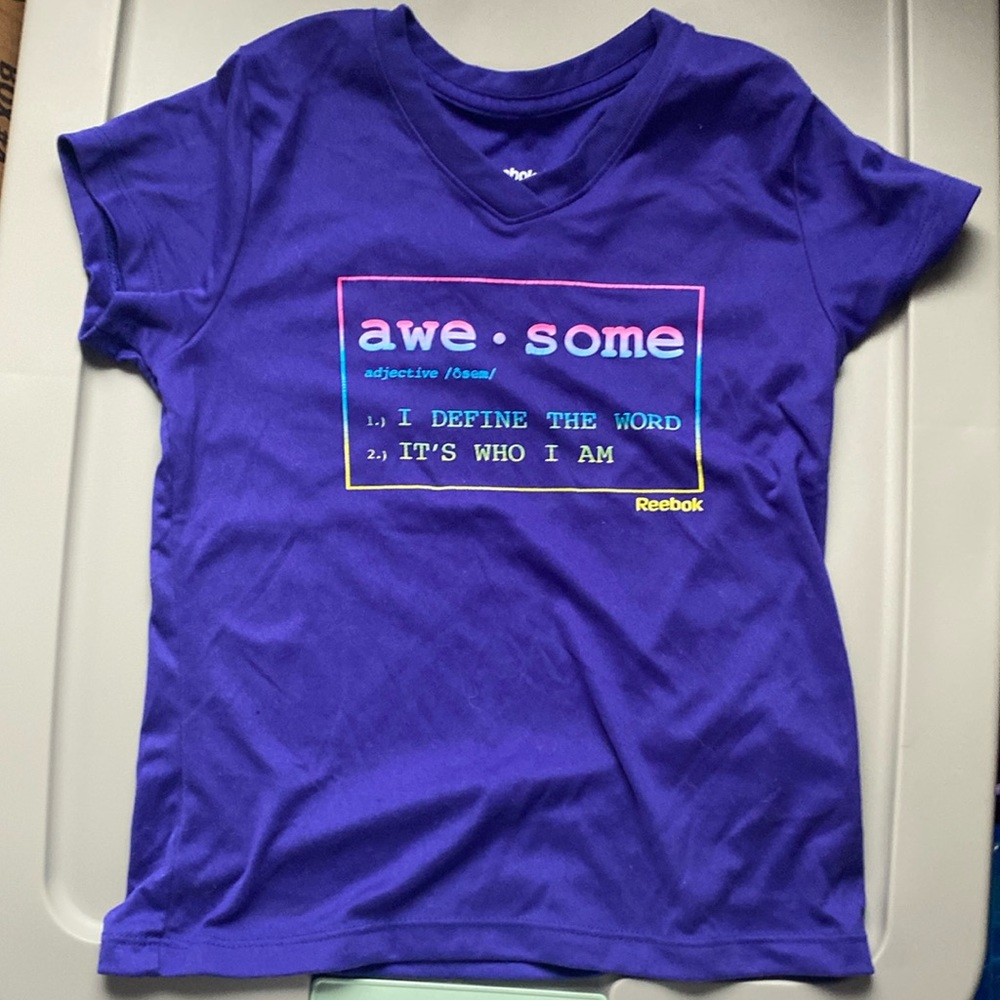 Reebok Girls shirt, size 6-8